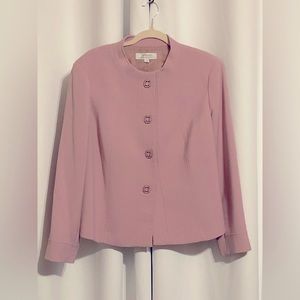 Tahari 14W Mauve dress Jacket